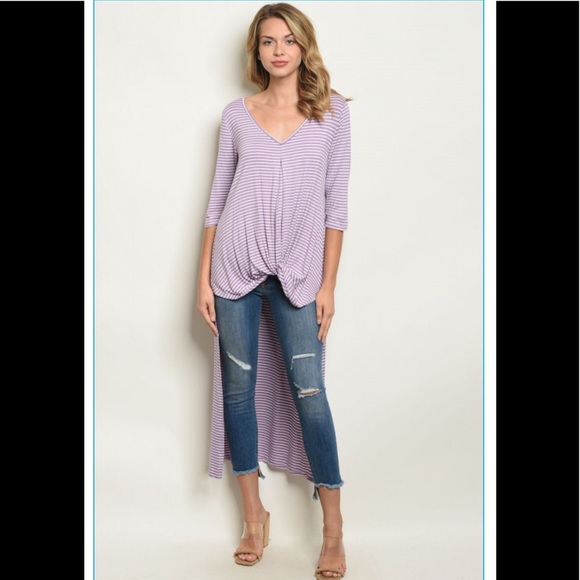 1 left❤️2 for $40 lavender high low top - Picture 2 of 5